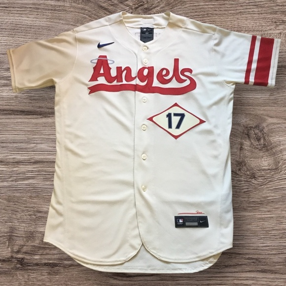 Nike Los Angeles Angels Shohei Ohtani Number 17 Authentic Jersey - Picture 13 of 16
